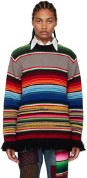 Junya Watanabe Multicolor Striped Sweater