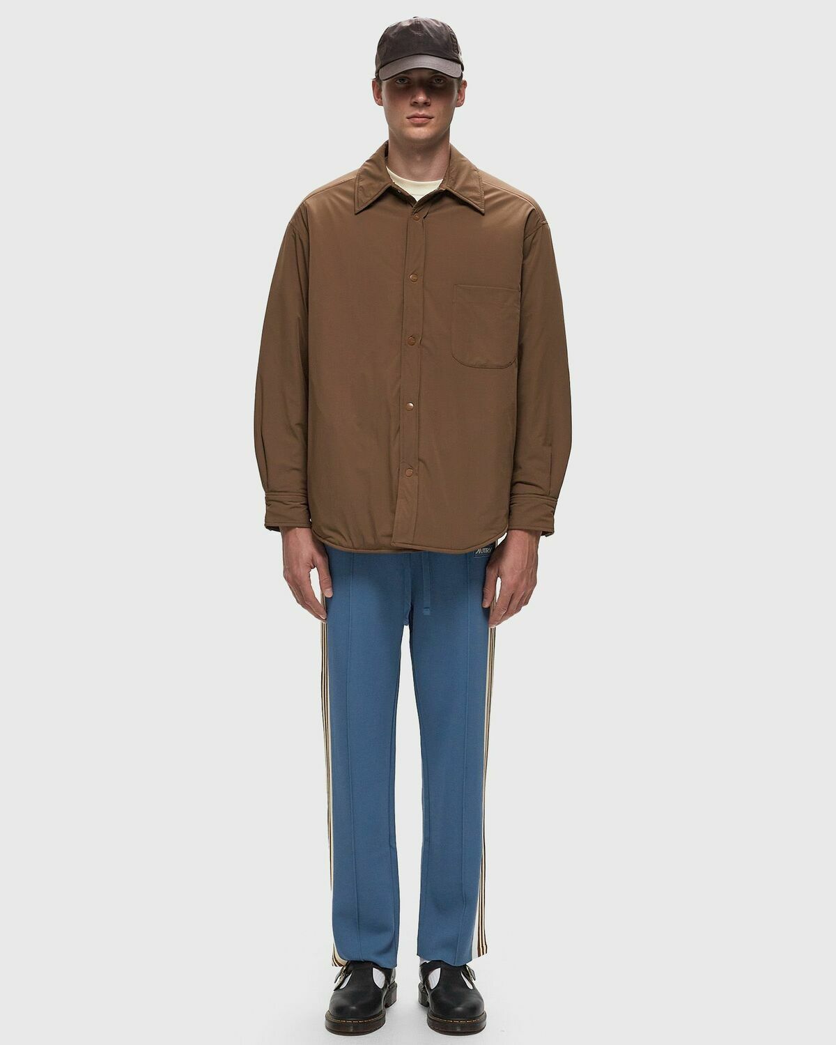 Autry Action Shoes Shirt Jacket Main Brown Overshirts