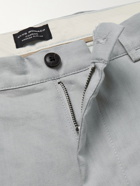 Club Monaco - Connor Slim-Fit Tapered Linen-Blend Trousers - Gray