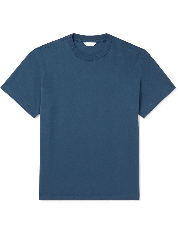 Photo: Club Monaco - Cotton-Jersey T-Shirt - Blue
