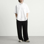 Balenciaga Men's Fit Shirt in White