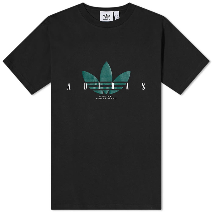 Photo: Adidas Trefoil Script Tee