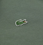 Lacoste - Cotton-Piqué Polo Shirt - Green