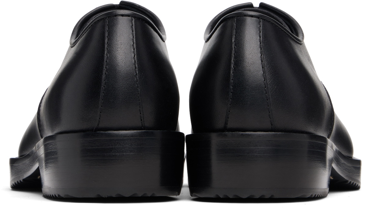 Dries Van Noten Black Leather Derbys