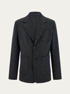 Ferragamo Mens Single breasted blazer in Grey