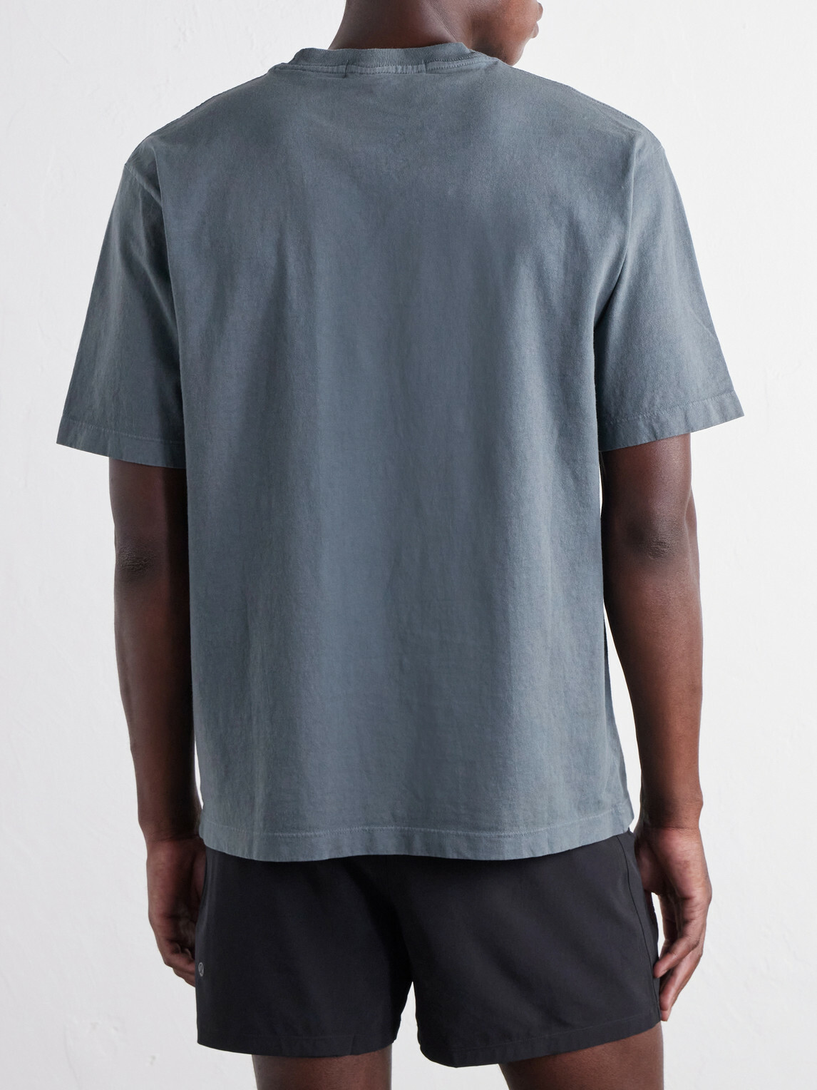 DISTRICT VISION - California Printed Cotton-Jersey T-Shirt - Green