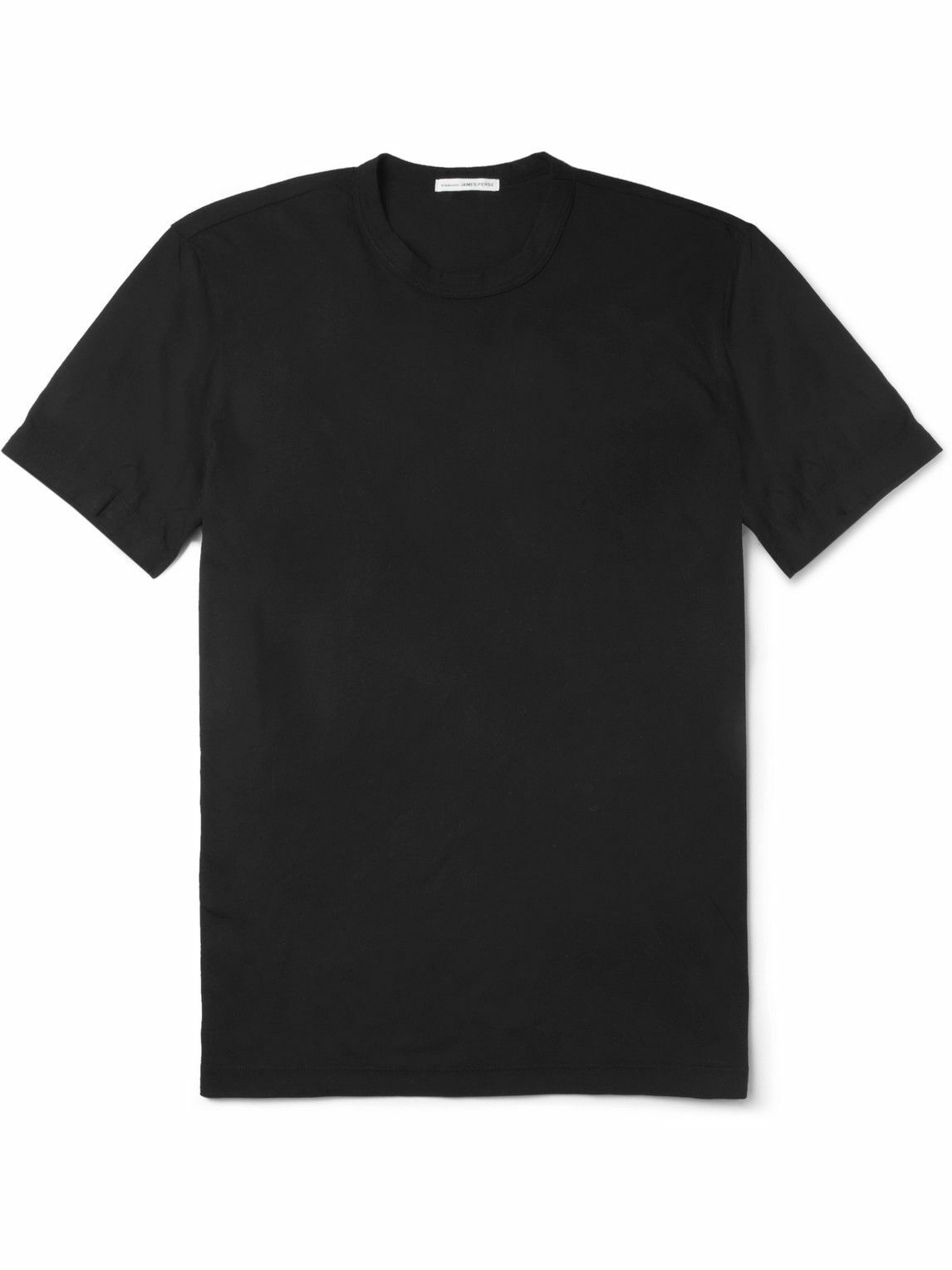 Photo: James Perse - Combed Cotton-Jersey T-Shirt - Black