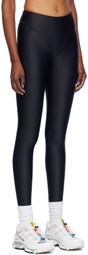 District Vision Black Pocketed Long Sport Leggings