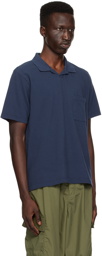 Universal Works Navy Vacation Polo