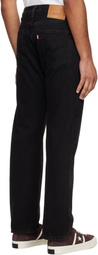 Anna Sui Black Washed Patchwork Jeans