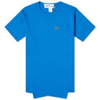 Comme des Garçons SHIRT Men's x Lacoste Asymmetric T-Shirt in Blue