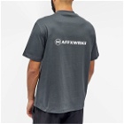 AFFXWRKS Men's Logo T-Shirt in Washed Black