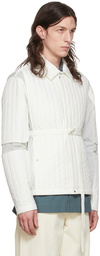 Craig Green White Quilted Jacket