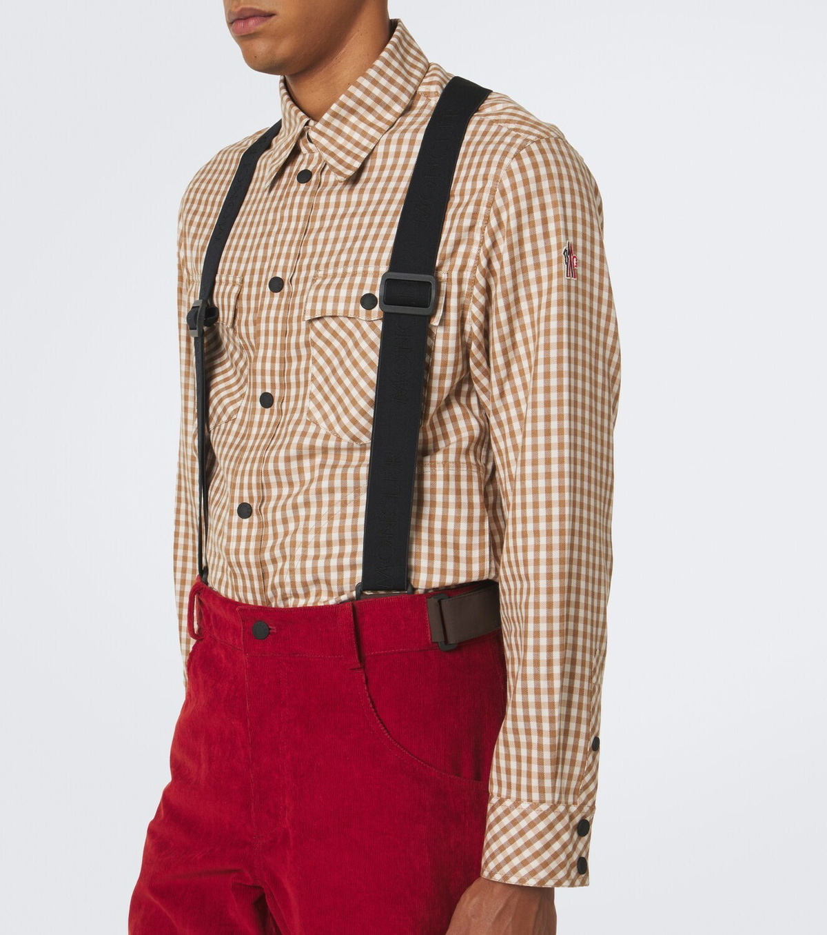 Moncler Grenoble Cotton corduroy ski pants