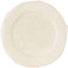 Yellow Nose Studio White Moon Dinner Plate