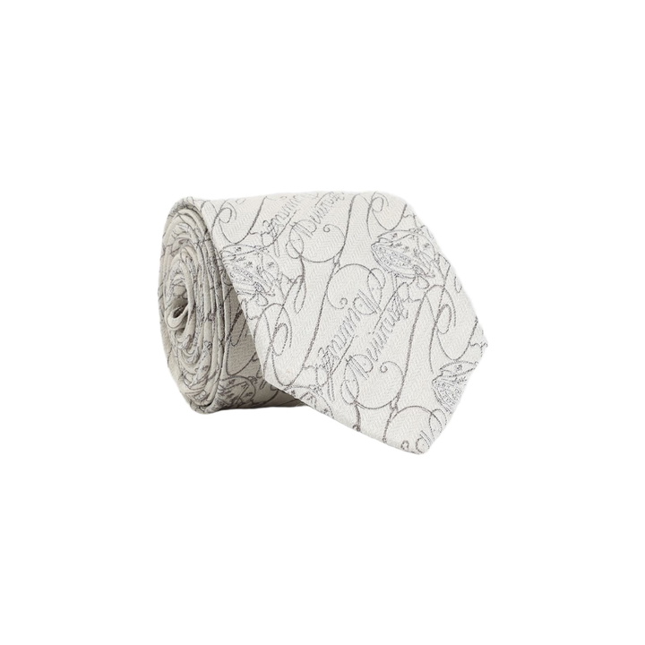 Photo: Berluti Silk And Linen Tie