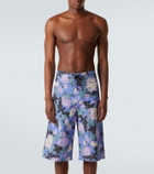 ERL Floral swim shorts