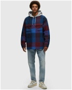 Levis Hooded Jack Worker Blue/Red - Mens - Overshirts