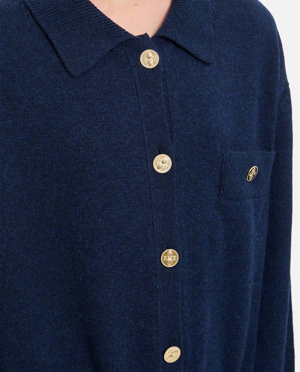 Barrie Cashmere Front Buttoned Jumpsuit