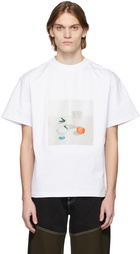 Jacquemus White 'Le T-Shirt Tableau' T-Shirt