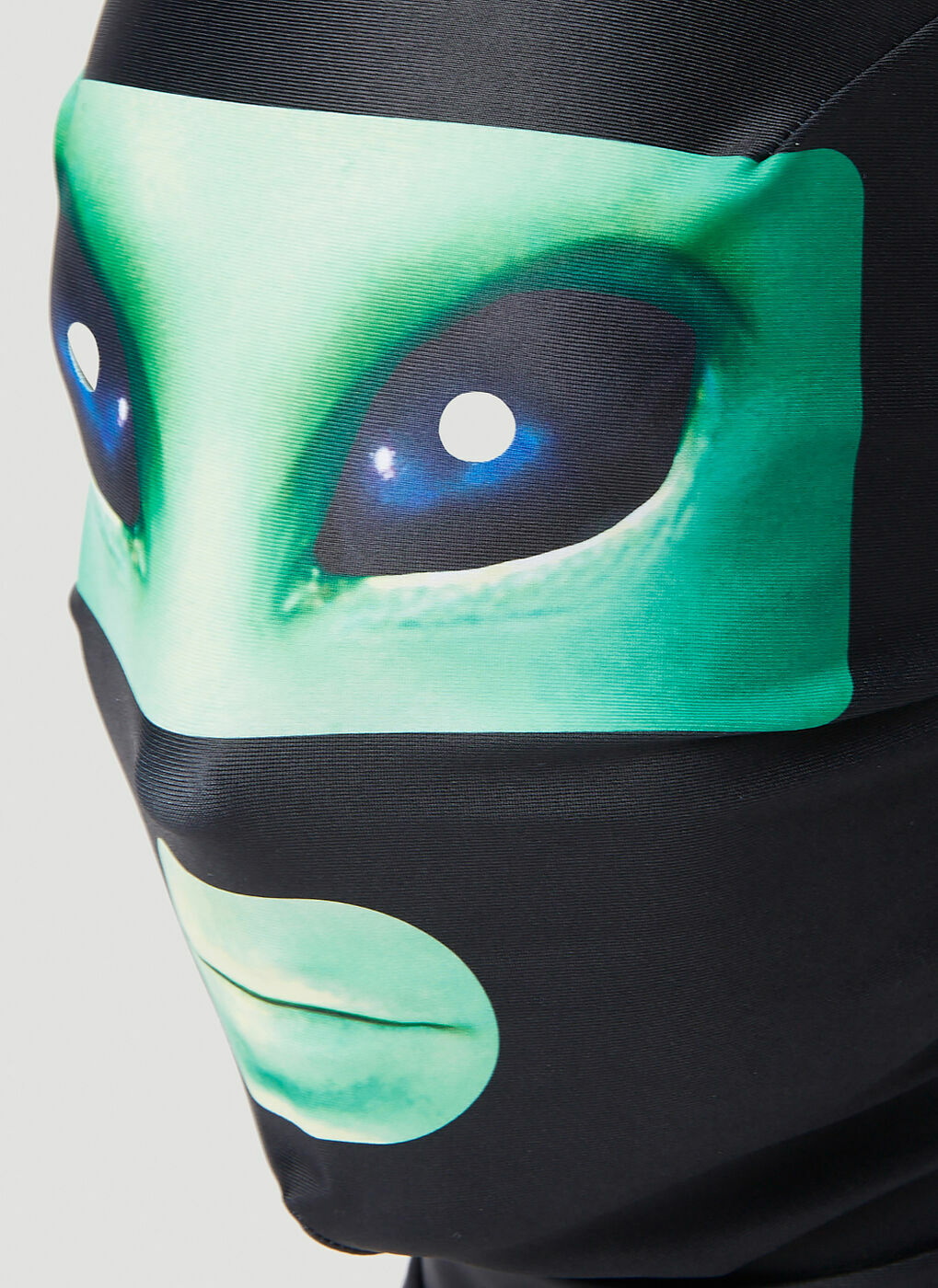 Alien Morph Mask in Blue Walter Van Beirendonck