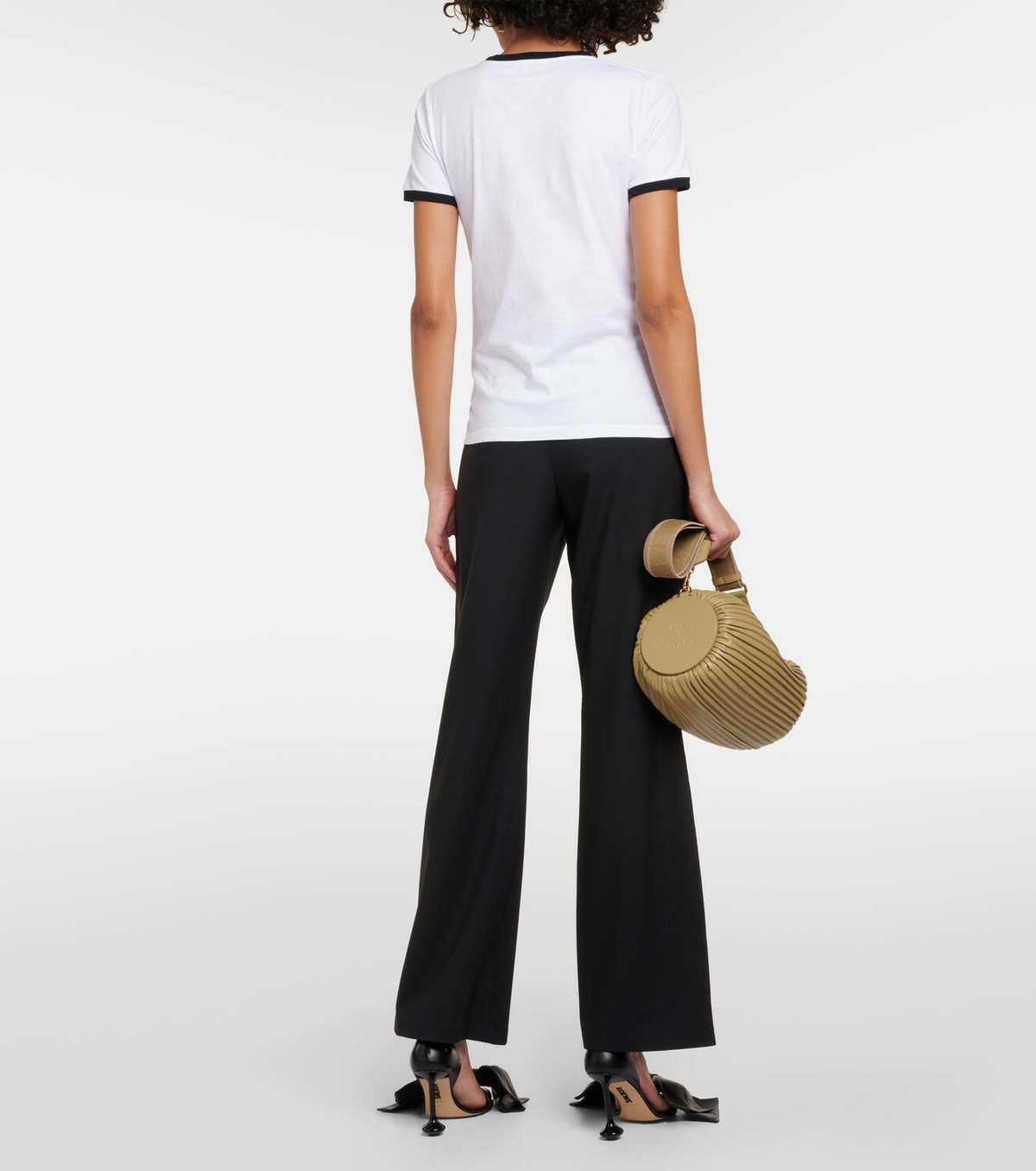 【LOEWE】 Anagram コットン ジャージー Tシャツ Loewe Anagram cotton jersey T-shirt Loewe