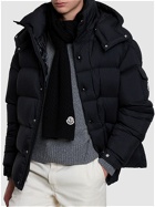 MONCLER - Wool & Cashmere Tricot Scarf