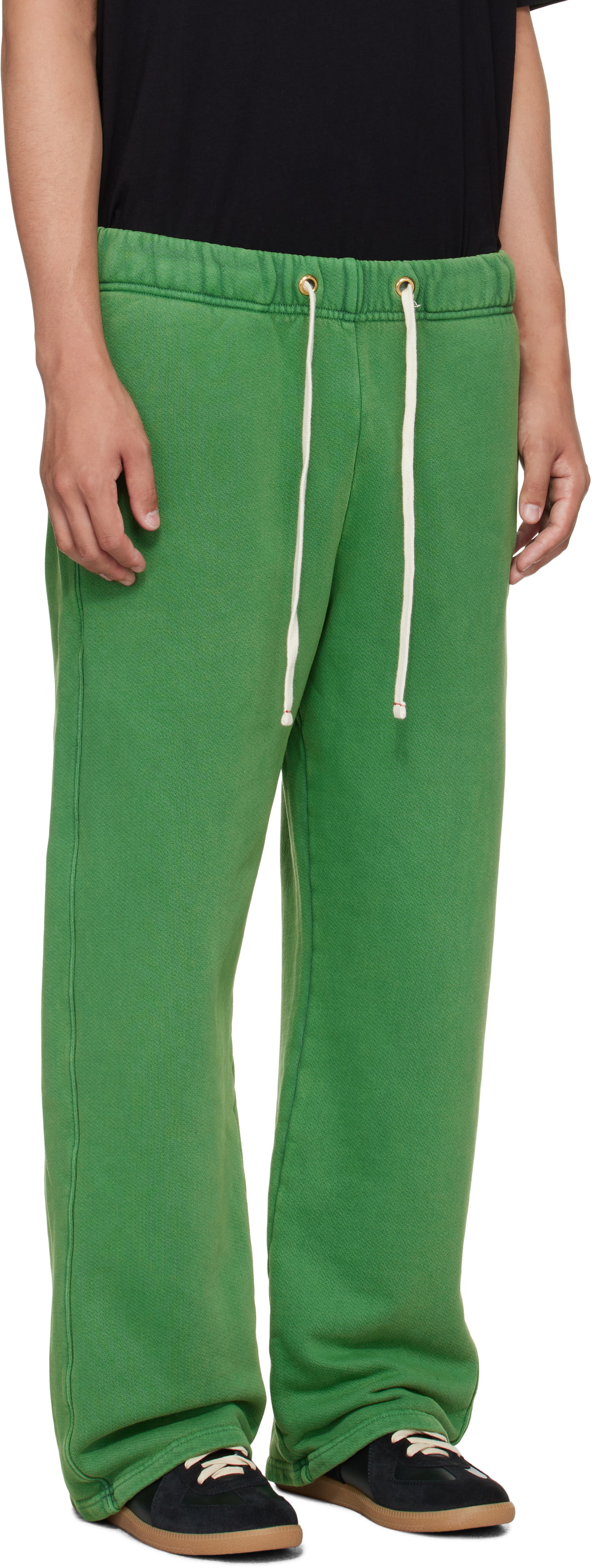 Les Tien Green Heavyweight Classic Sweatpants