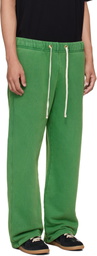 Les Tien Green Heavyweight Classic Sweatpants