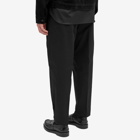 Jil Sander Men's Heavy Cotton Trousers in Black