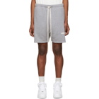 Essentials Grey Fleece Sweat Shorts