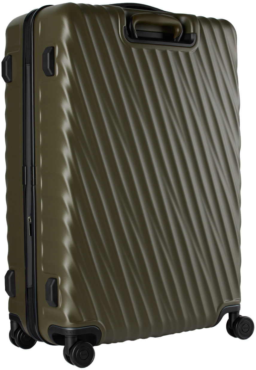 Tumi Khaki 19 Degree Extended Trip Expandable Checked Luggage Suitcase