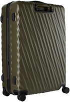Tumi Khaki 19 Degree Extended Trip Expandable Checked Luggage Suitcase
