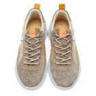 Filling Pieces Beige and Grey Low Meno Shuttle Sneakers