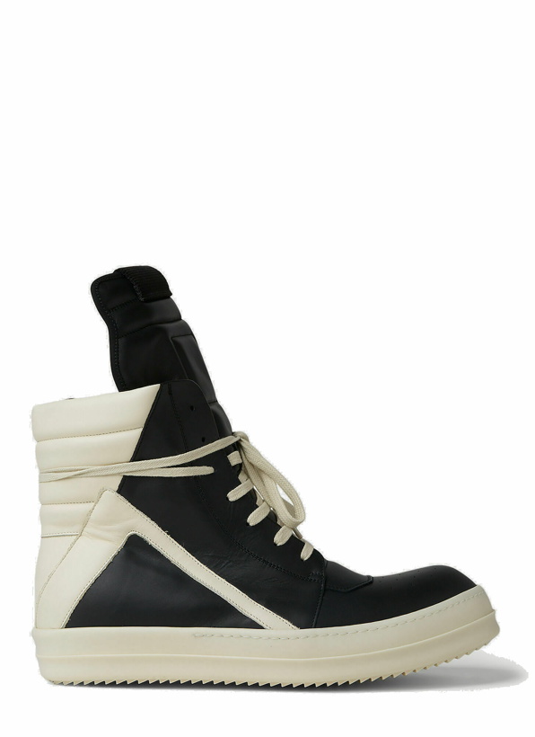 Photo: Rick Owens - Geobasket Sneakers in Black