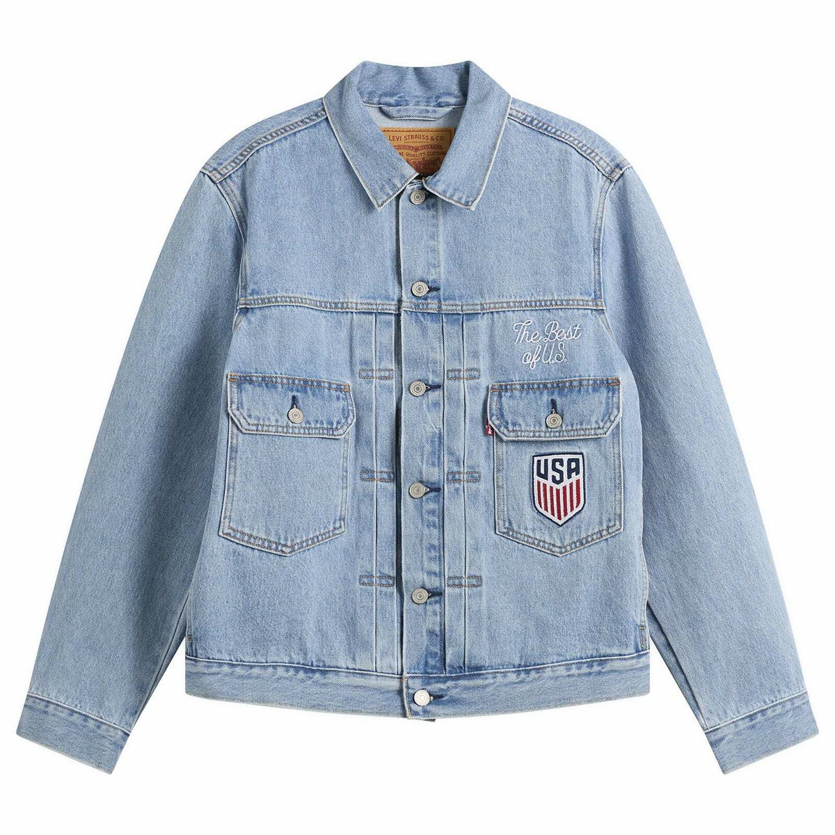 Levi's Men's USA Type II Jacket in Blue