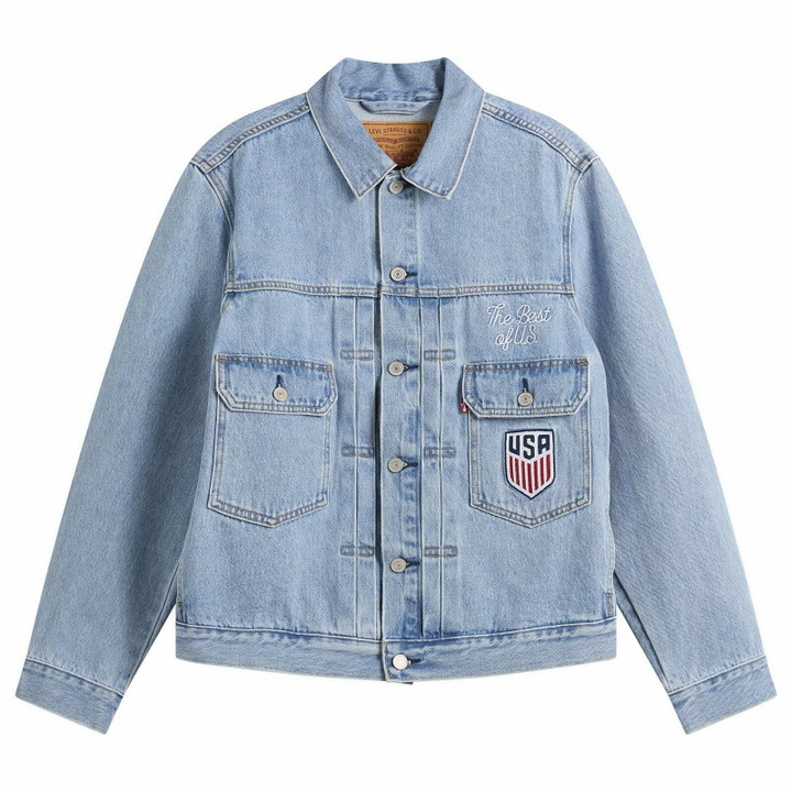Photo: Levi's Men's USA Type II Jacket in Blue