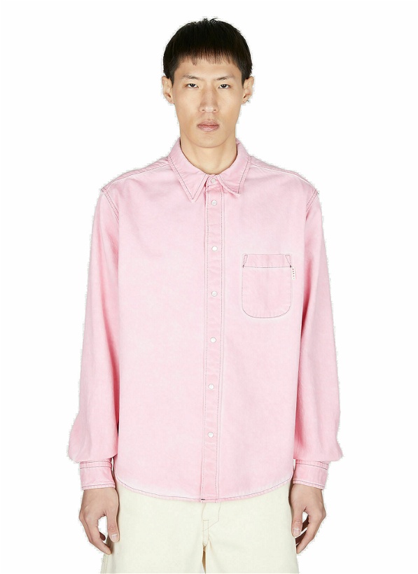 Photo: Marni - Classic Long Sleeve Shirt in Pink