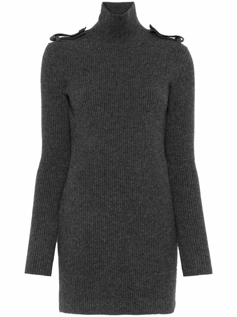 Alexander McQueen Ribbed Knit Dress Alexander McQueen