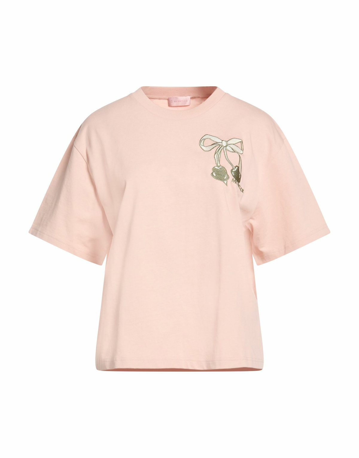 Moncler Womens T-shirt in Pink