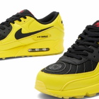 Nike Men's Air Max 90 Sneaker in Zest/Black/Red