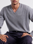 Begg & Co - Heriot Cashmere Sweater - Gray