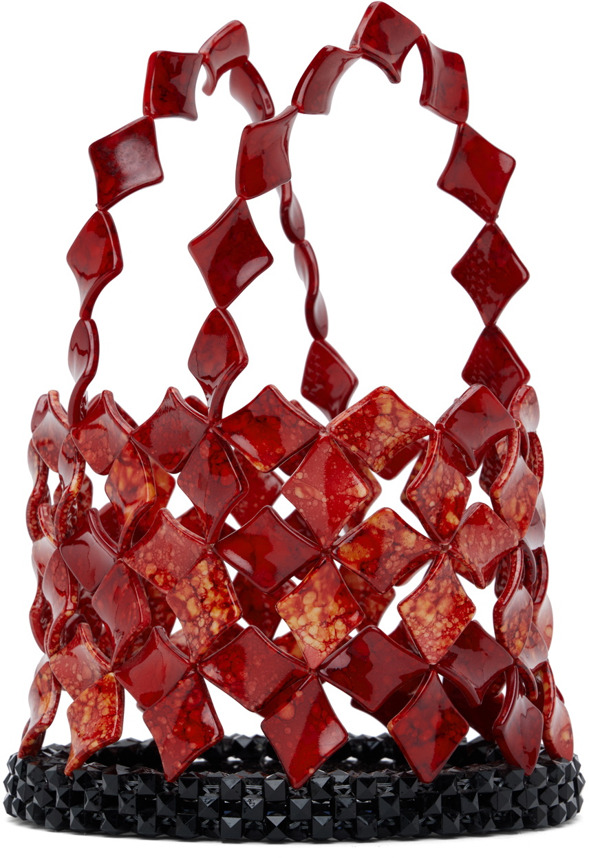 Feben Red Circle Bag
