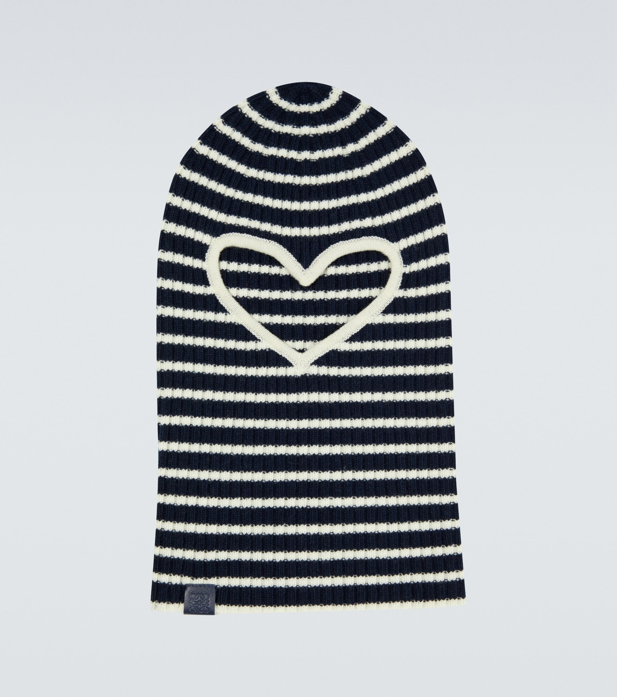 Loewe Anagram & Logo Charm Wool Knit Beanie