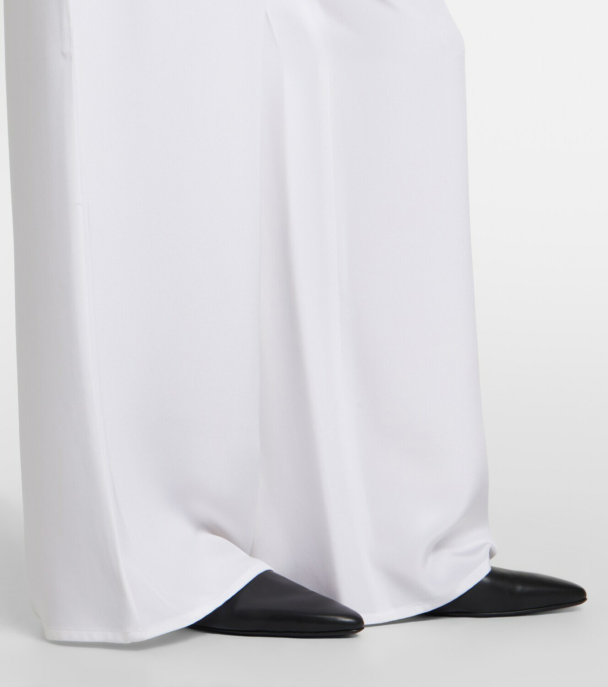 Max Mara Silk crêpe de chine wide-leg pants