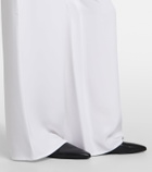 Max Mara Silk crêpe de chine wide-leg pants