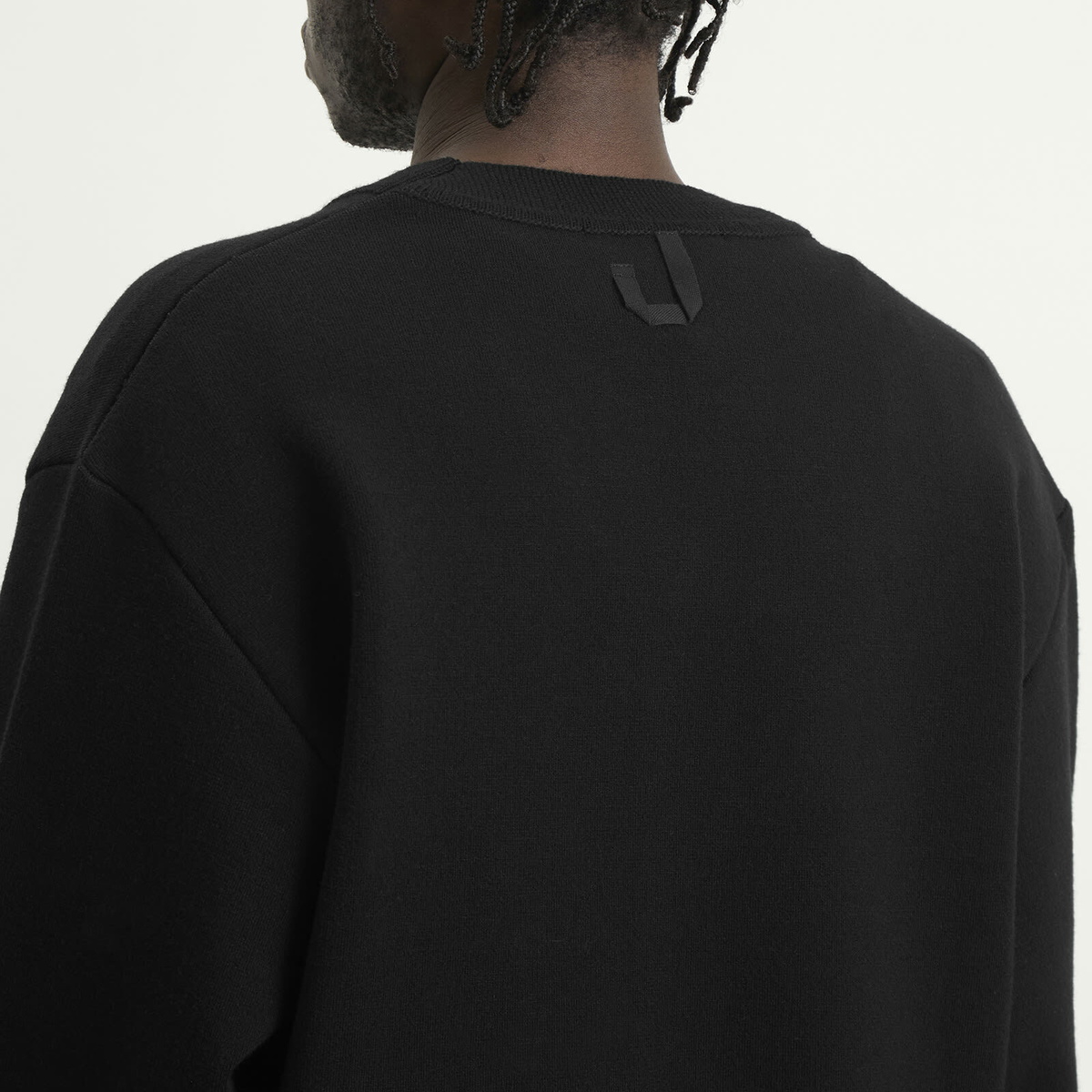 Jacquemus Men's Merino Wool Cardigan in Black