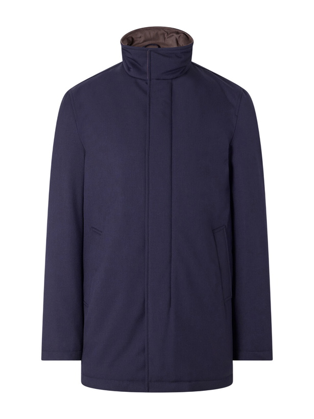 Photo: Herno - Twill Jacket - Blue