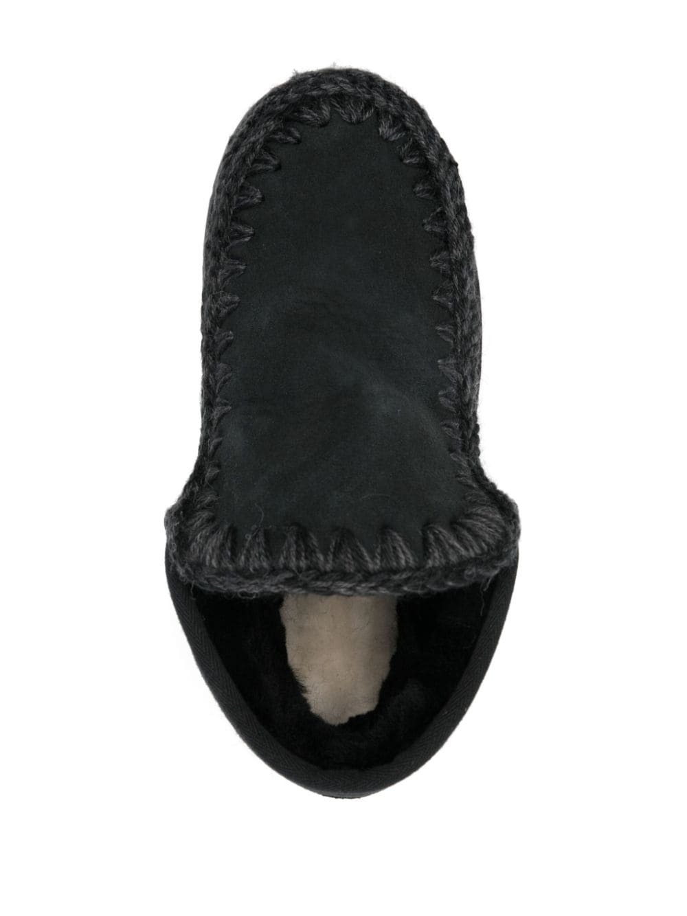 MOU Stivali Eskimo 18 Bounce in Suede Neri 531002A