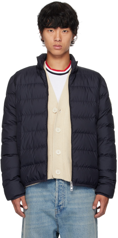 Photo: Moncler Navy Baudinet Down Jacket